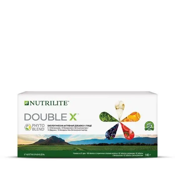 Amway Nutrilite Double X Multivitamin: 186 Tablets