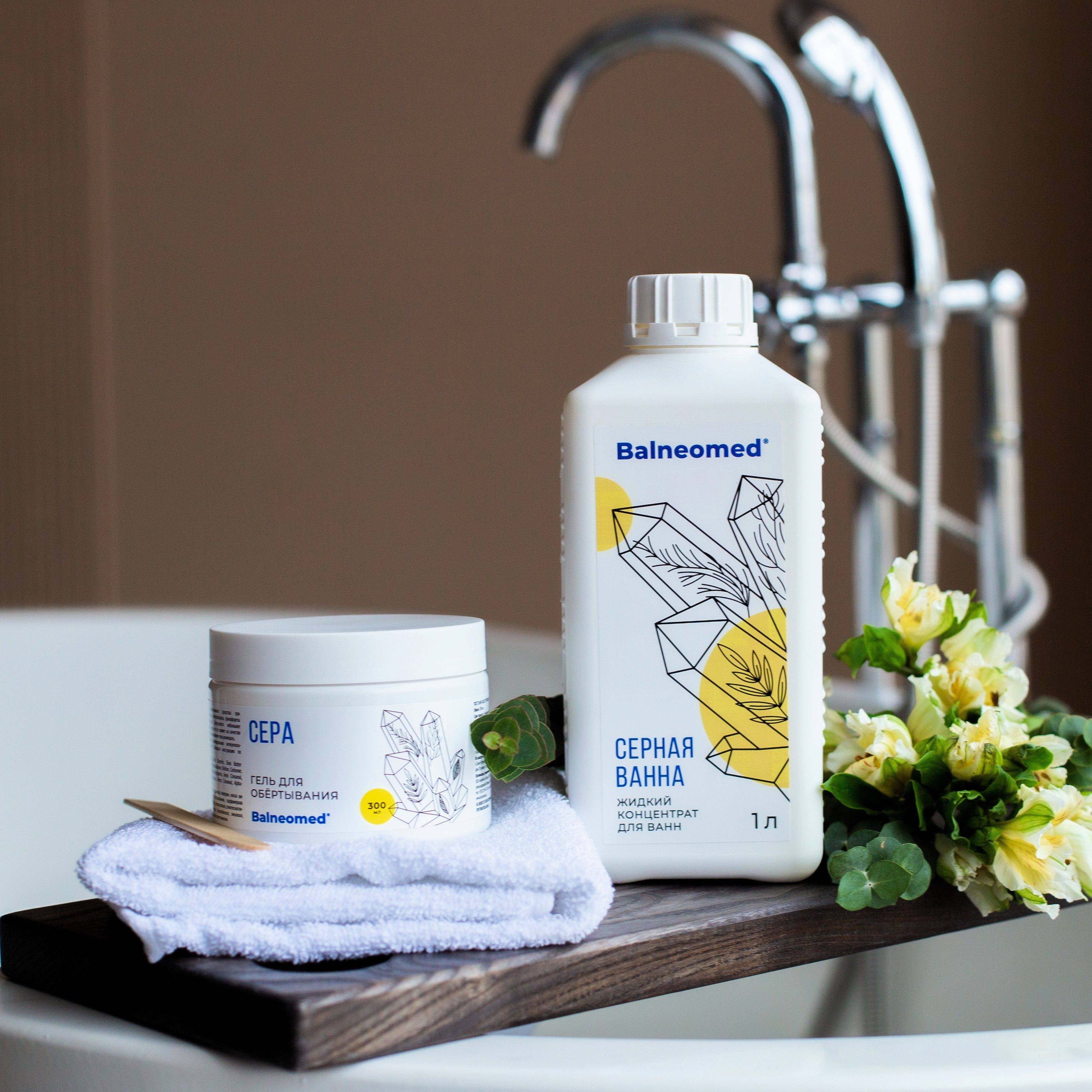 Balneomed Sulfur Concentrate + Gel Set – 1300 ml #2