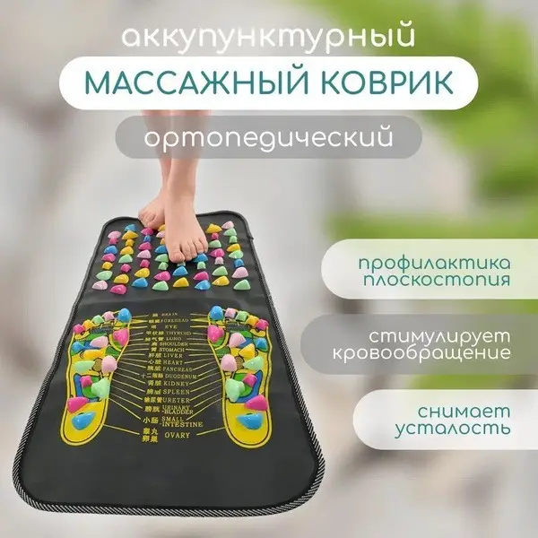 Acupressure Foot Massage Mat: Orthopaedic Foot Pain Relief