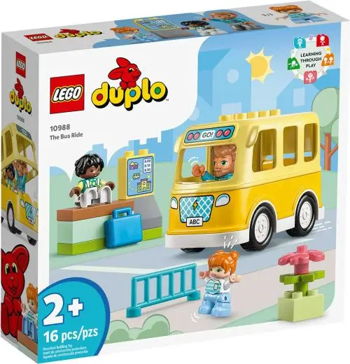 LEGO DUPLO Town: Bus Trip (10988) - 16 Pieces, Ages 2+
