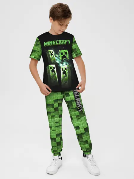 Minecraft JUST PLAY Pajamas