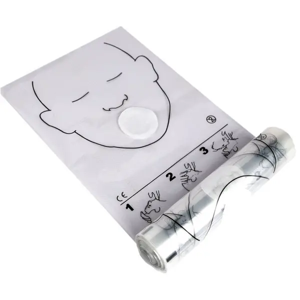 CPR Masks with Valve, Roll of 36