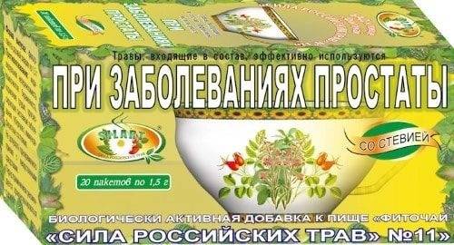 # Title: Phyto-Tea #11 "Prostatitis Relief" - 20 Bags of Russian Herbal Power