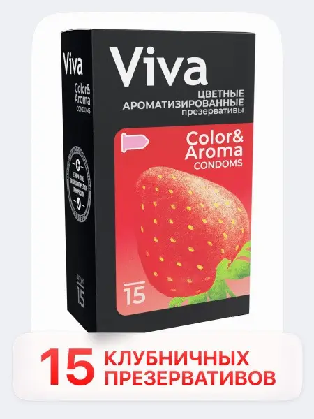 Viva Vibrant Condoms: 15 Flavored Condoms