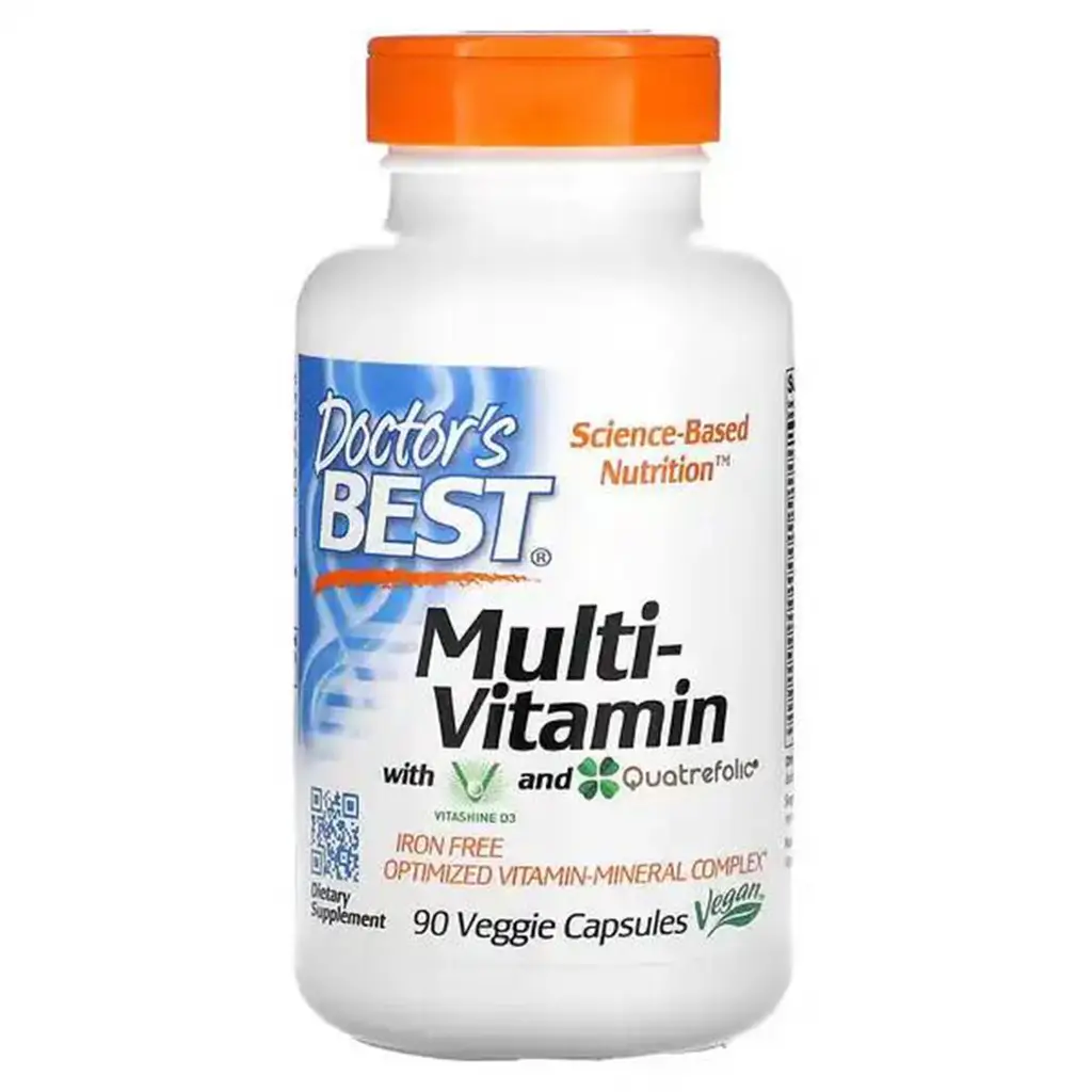 Doctor's Best Multivitamin Mineral Complex, 90 Plant-Based Capsules