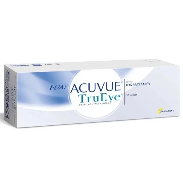 ACUVUE TruEye 1-Day Contact Lenses (-1.00, 8.5, 30 Pack)