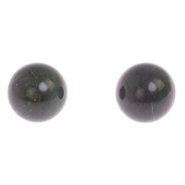 Ural Souvenir 3.5 cm Nephrite Massage Balls for Hands