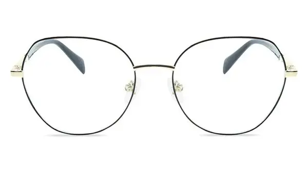 Blumarine 201S 301 Black Metal Panto Sunglasses Frames for Women