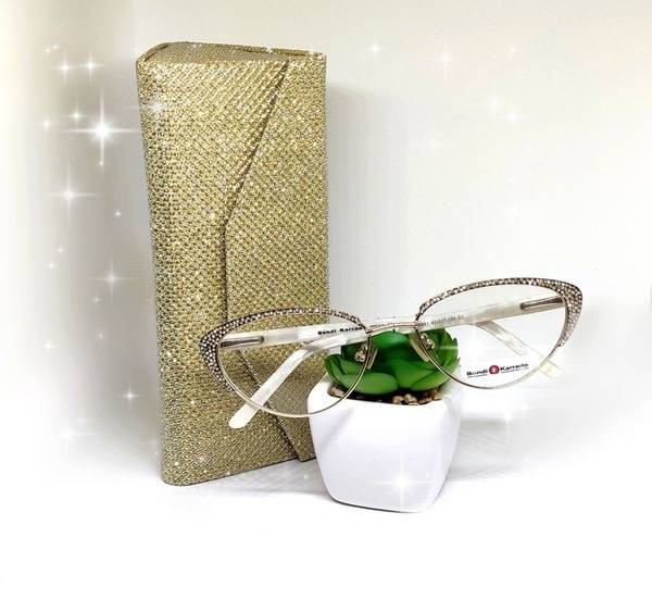Bondi Karrado: Royal Spectacle Frames with Swarovski Crystals