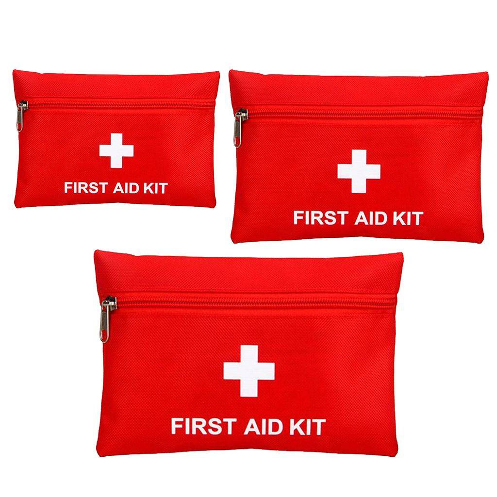 Red Oxford Fabric Portable Travel First Aid Kit Bag, Size S (16x11 cm) #8