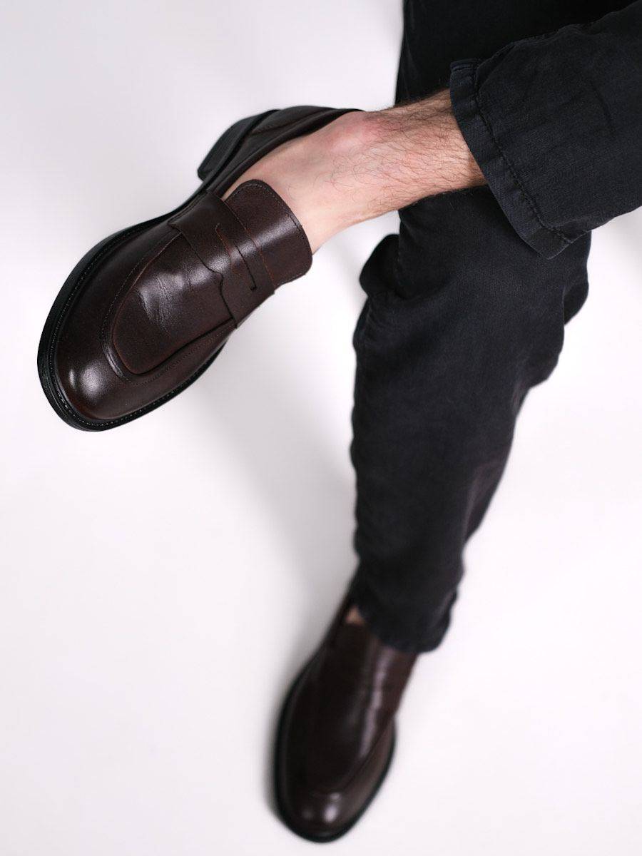 Kass Shoes Men's Leather Loafers #7