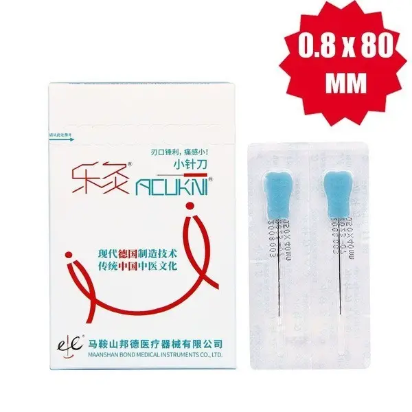 0.8x80mm Acupuncture Needle: Dynamic Use