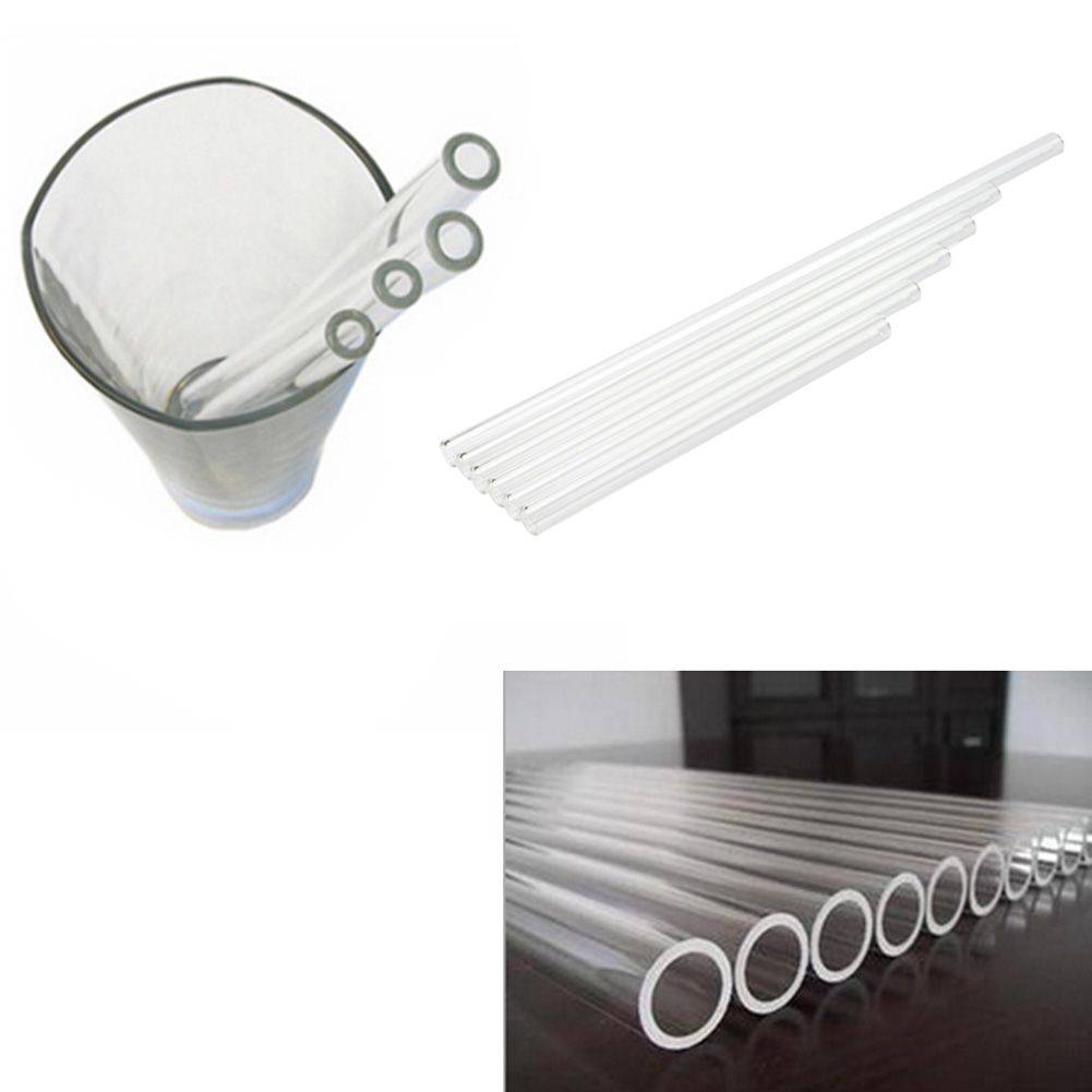ESTONE 8‑Inch Glass Drinking Straw #6