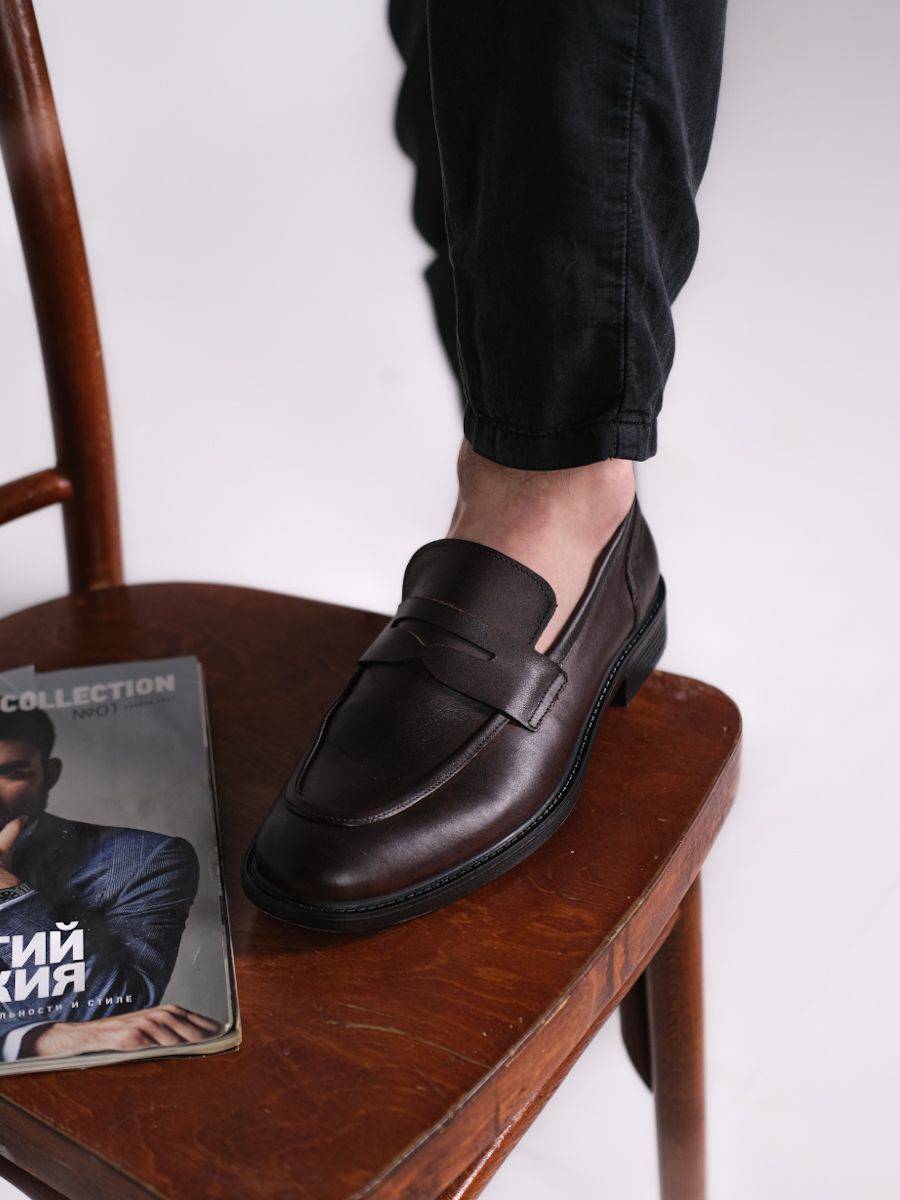 Kass Shoes Men's Leather Loafers #19