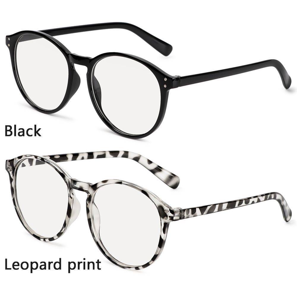 Unisex PC Computer Glasses – Leopard Print – Blue Light, UV & Radiation Protection – -0.00 to -4.00 Diopters – 1 Pair #7