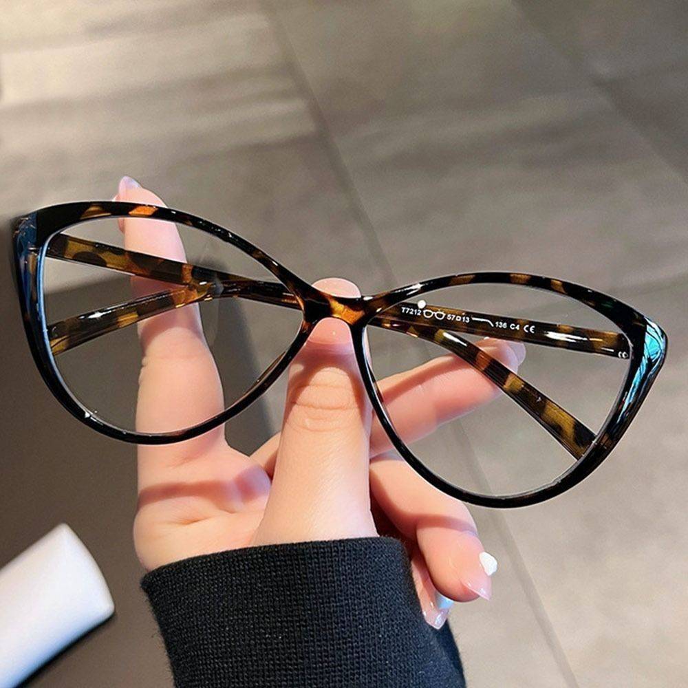 Female Black Anti-Blue Light Computer Glasses #7