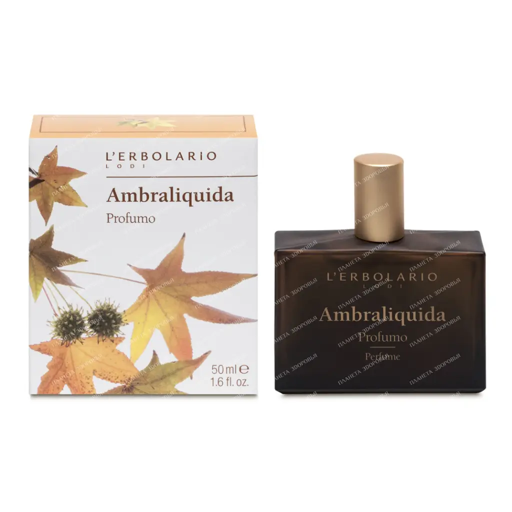 L'Erbolario "AMBER WOOD" Eau de Parfum, 50 ml
