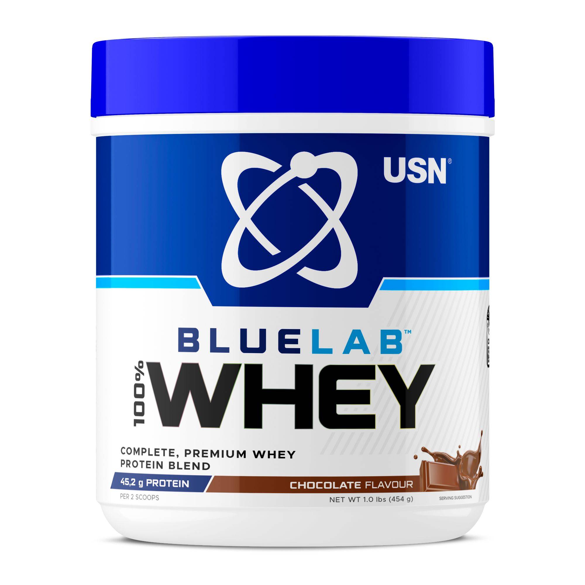 USN BlueLab 100% Premium Whey Protein Chocolate Powder 454 g #6