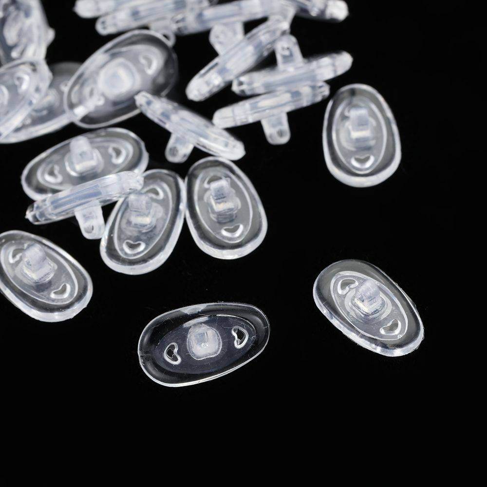 Silicone Nose Pads – 10 Pairs (12.5 mm × 7.4 mm) #8
