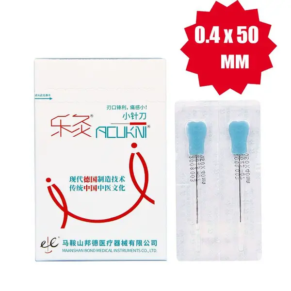 0.4x50mm Acupuncture Needle: Dynamic Use