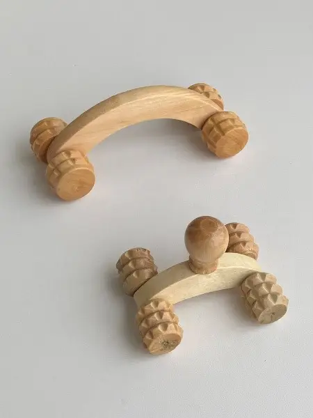 2-Piece Wooden Massage Tool Set