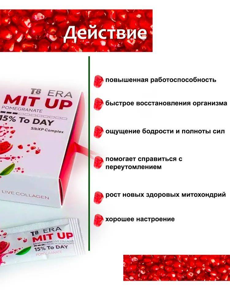 TAYGA8 T8 ERA MIT UP Sea Collagen with Vitamin C and Urolithin A – 210 ml Jelly Sachets #4