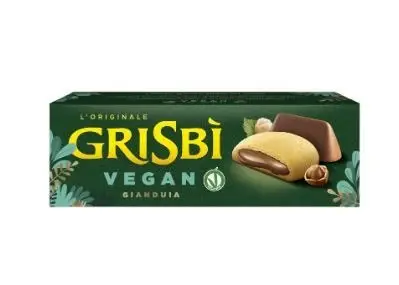 Vegan Grisbi Gianduia Cookies with Velvety Cream (135g)