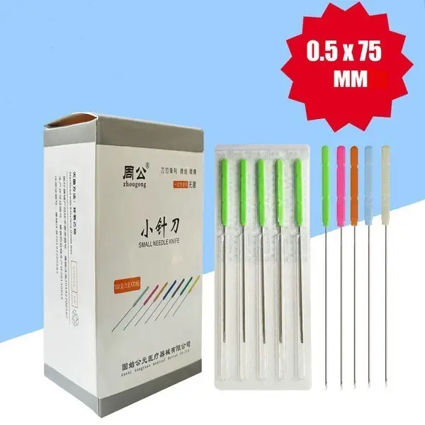0.5x75mm Acupuncture Needle: Dynamic Treatment