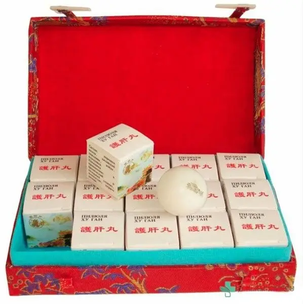 Hu Gan Pian Liver &amp; Gallbladder Support: 15 Pills