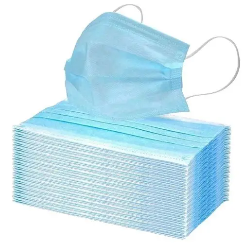 3-Ply Disposable Face Masks (50 Count)