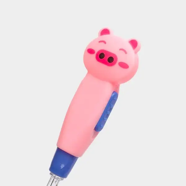 Baby Ear Swabs with Light - Pig Design (Batteries Included)