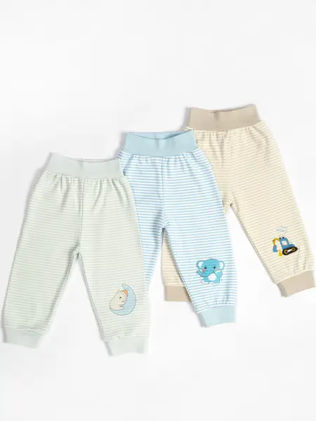 Aistionok KG Boys Joggers Shorts 80 100% Cotton