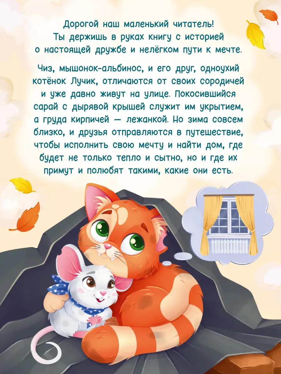 В поисках дома. Приключения котенка и мышонка фото книги 2