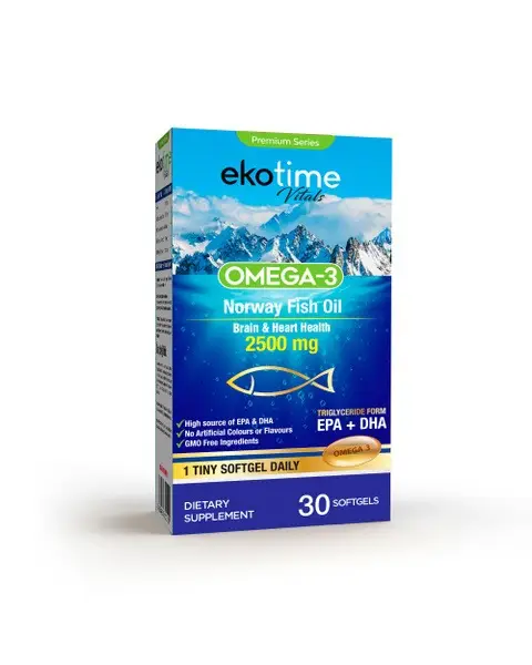Ekotime Omega-3 Fish Oil