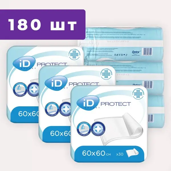 Adult &amp; Baby Disposable Medical Underpads 60x60cm - 180 Count