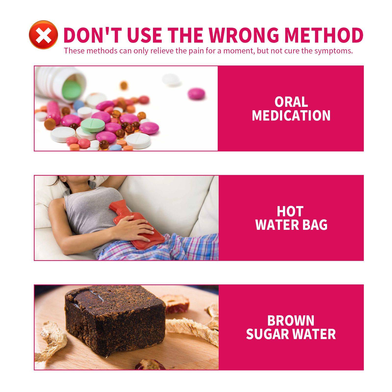 Odfash Menstrual Relief Patches - 8 Pack #5