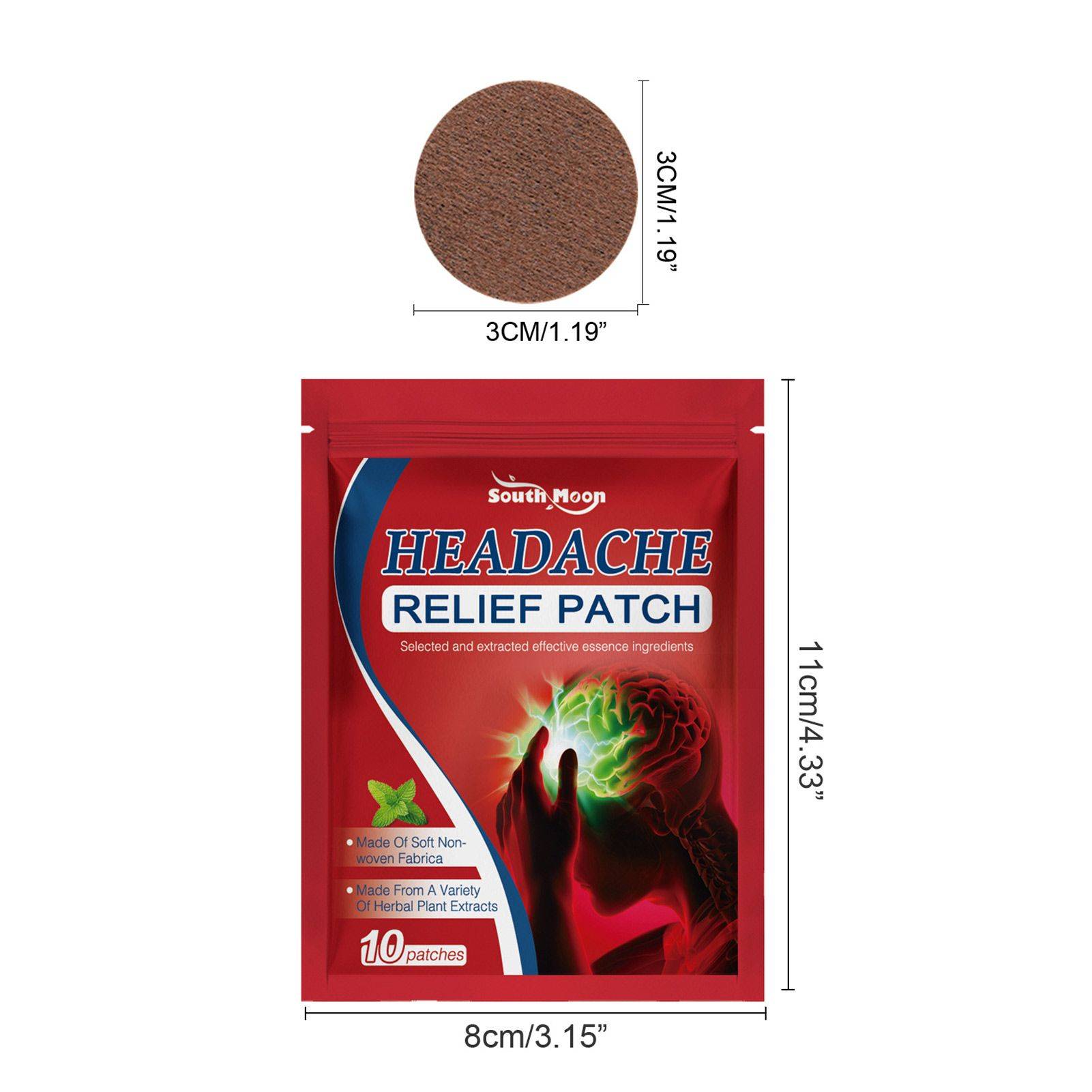Headache Relief Patch – 10 Count #11