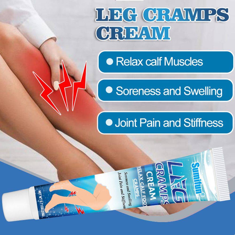 Leg Cramp Relief Cream for Adults, 45g #4
