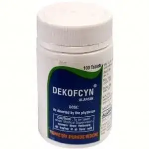Alarsin Dekofcyn Cough Tablets: 100 Count