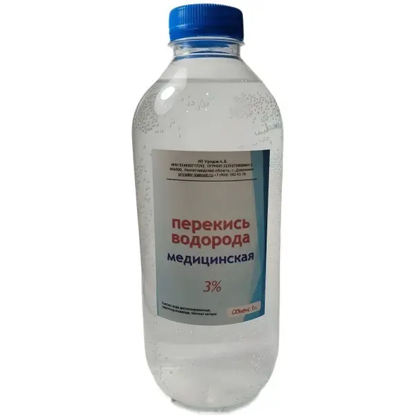 3% Hydrogen Peroxide (1 Liter)