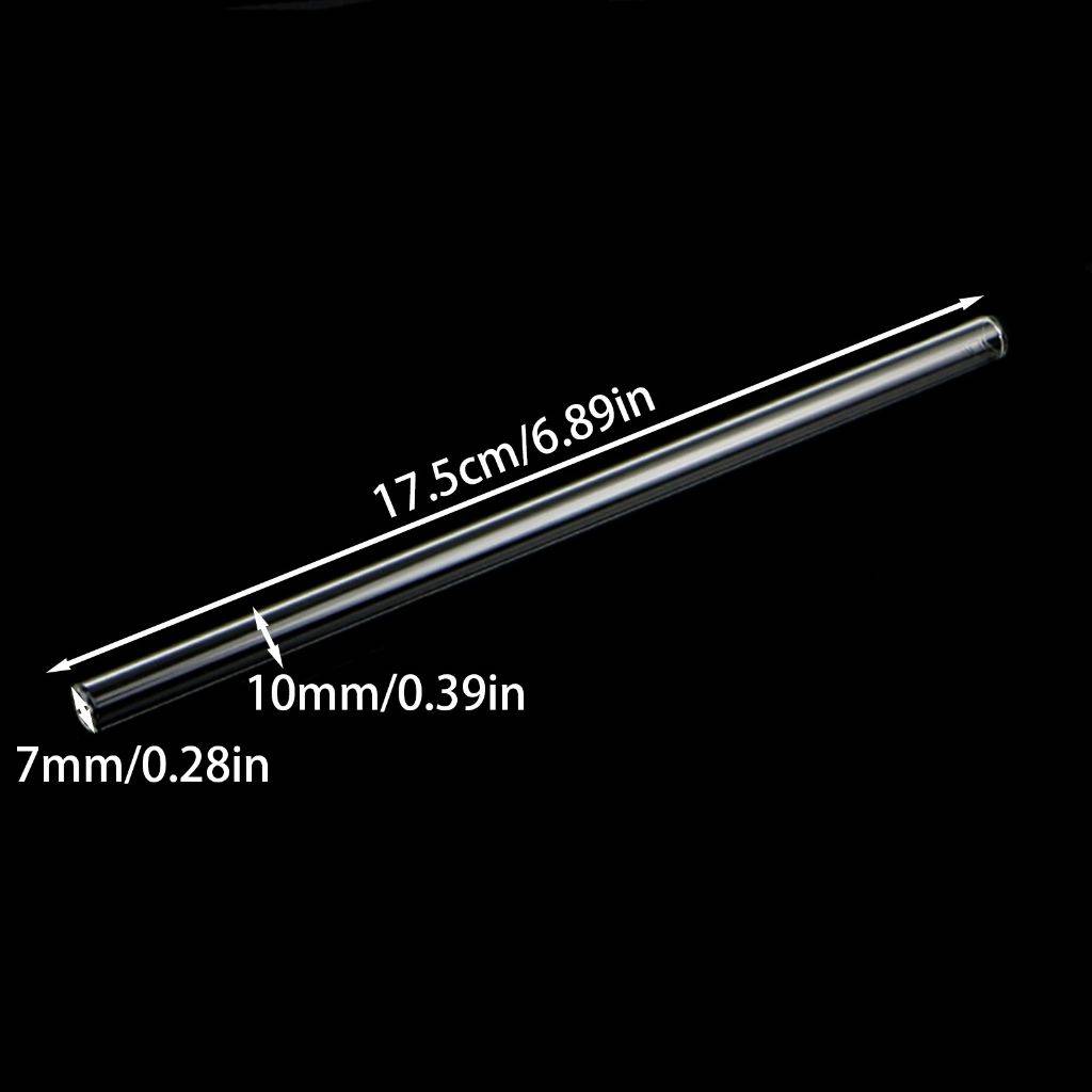 ESTONE 8‑Inch Glass Drinking Straw #10
