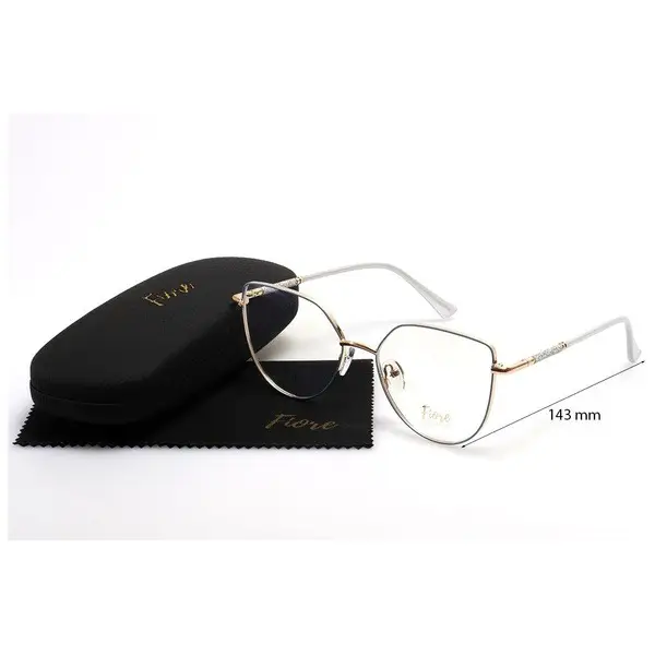 Blue Metal Butterfly Sunglasses - Jlur Optic 02022737