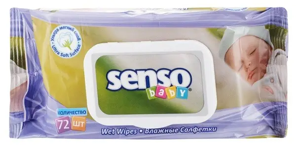 Baby Wipes Simple, 72 Count