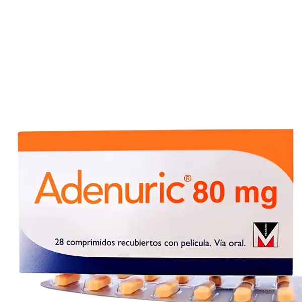 Adenuric 80mg (28 Tablets) - Turkey:  Low Price Guarantee