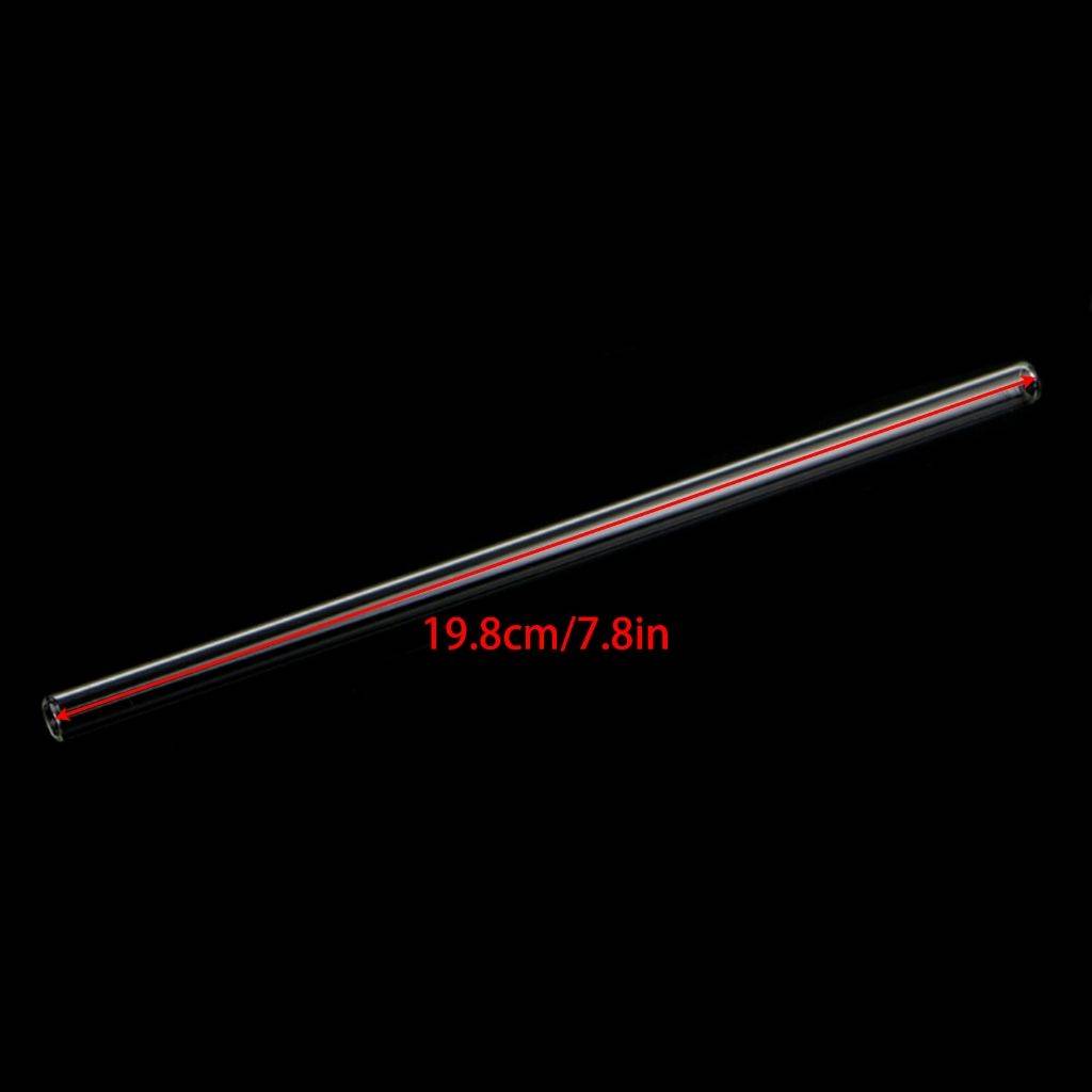 ESTONE 8‑Inch Glass Drinking Straw #4
