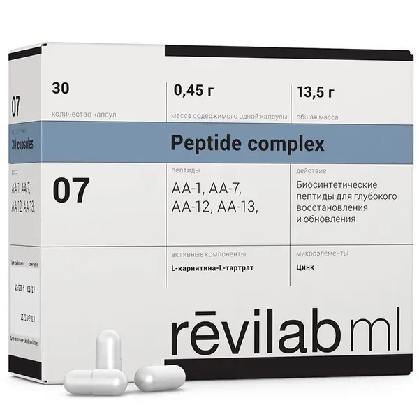 Havinson Peptides Revilab ML 07: 30 Capsules for Men's Health