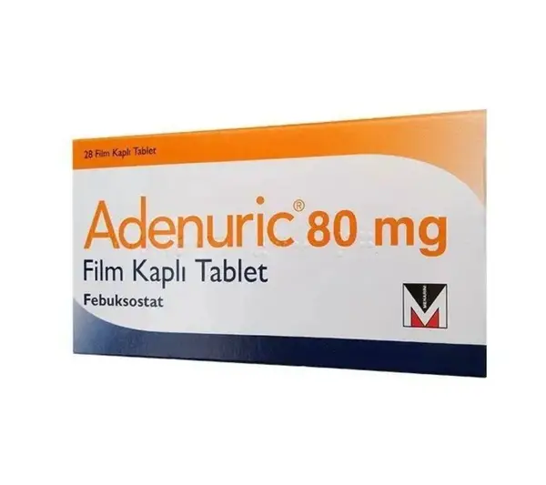 Adenuric (80mg) Gout Treatment: 28 Tablets