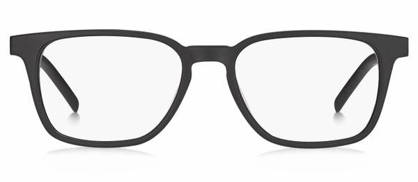 Hugo HG 1130 Black Rectangular Acetate Men's Eyeglass Frames ...