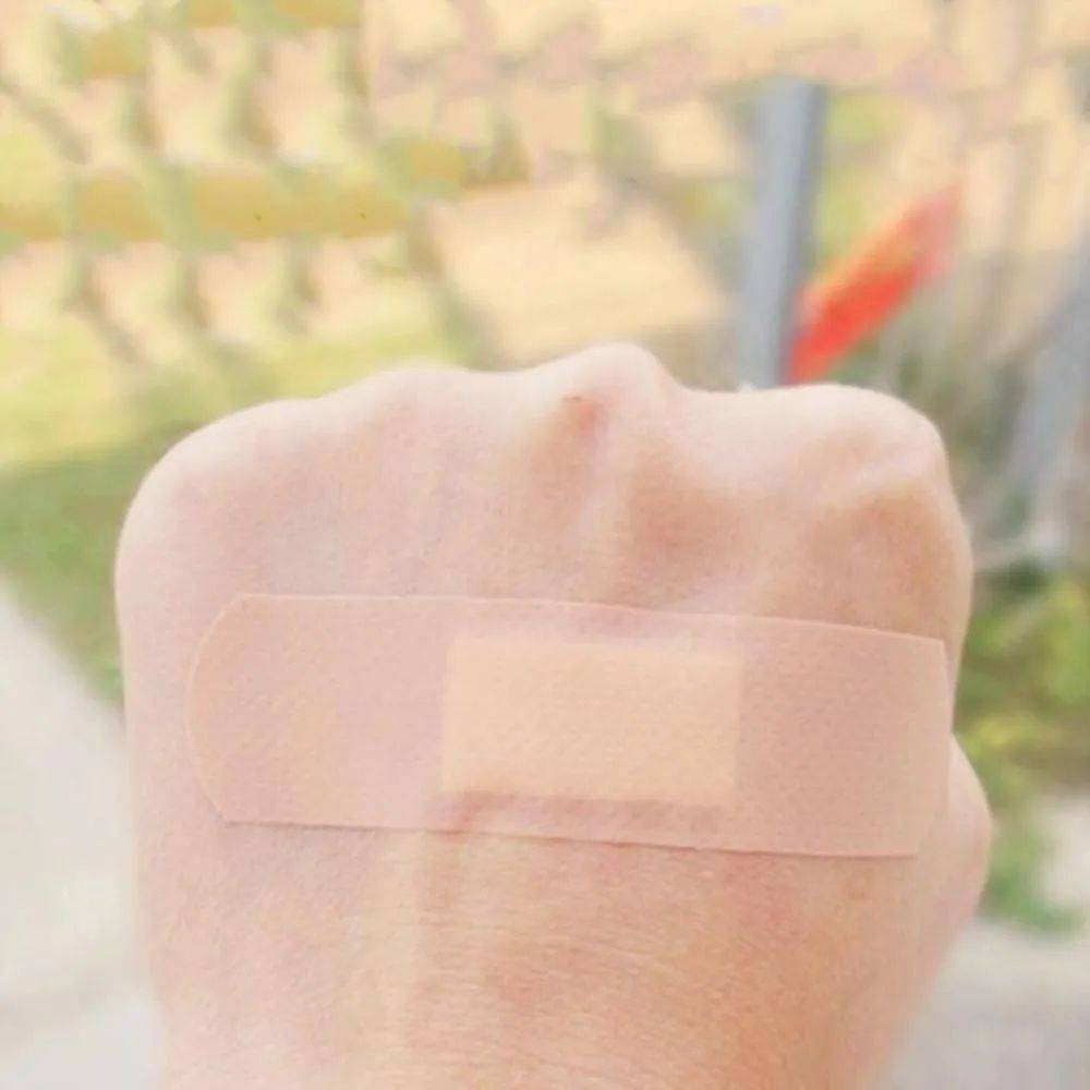 100 Waterproof Breathable Compress Dressings Beige #9