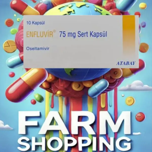 Enfluvir Antiviral Capsules (10 Capsules) - Turkey